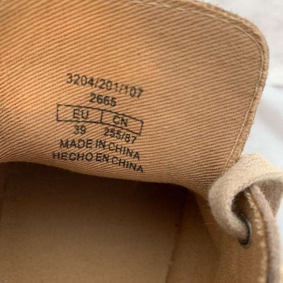 Zara Trafaluc espadrilles lace up flats EU39 suede upper - Picture 11 of 11